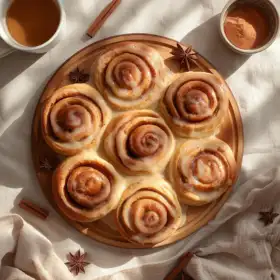 Vegán fahéjas csiga