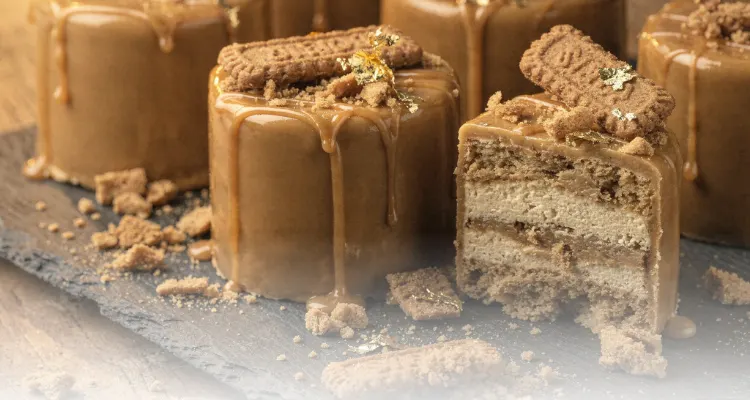 Biscoff monodessert karamellás kekszes mousse
