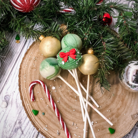 Karácsonyi cake pop recept