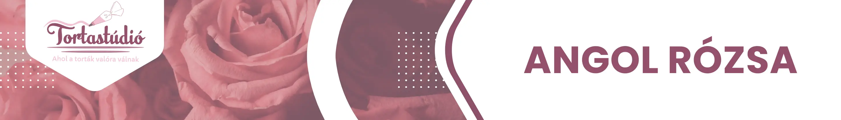 Angol rózsa kiszúró és erező cukorvirág készítéséhez