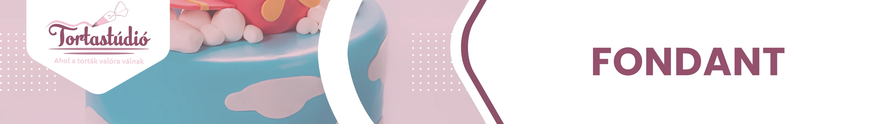 Fondant bevonó és formázható cukormassza tortadíszítéshez