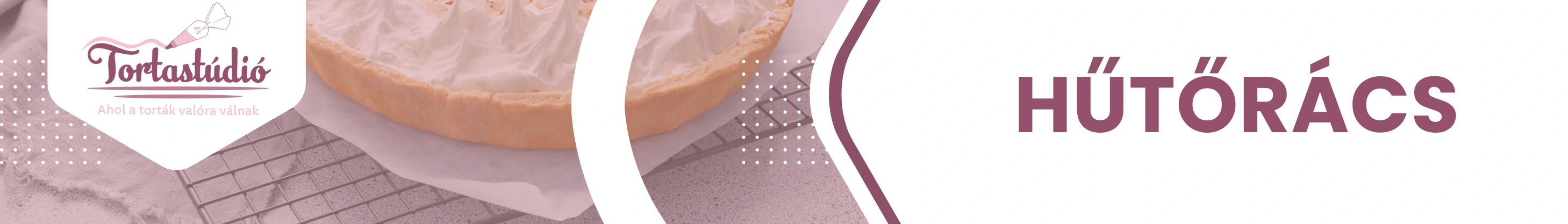 Hűtőrács sütemények és tortalapok hűtéséhez