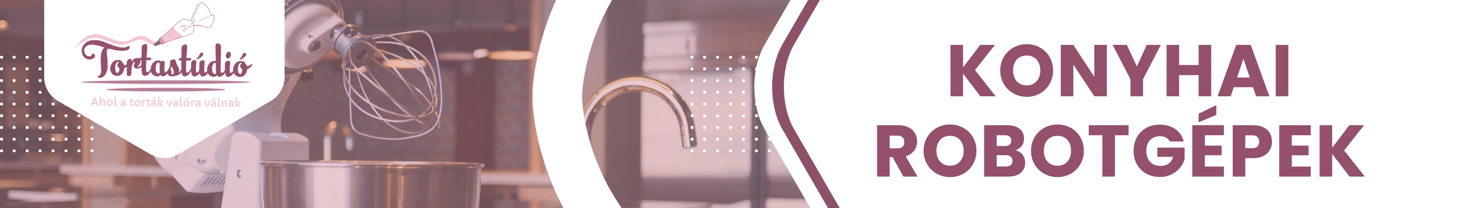 Konyhai robotgépek tészta, hab és krém készítéséhez