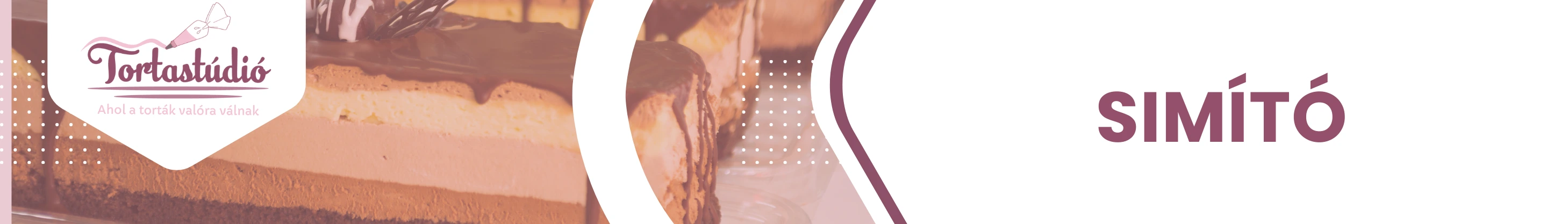 Fondant simító torták bevonásához és felületkiegyenlítéshez