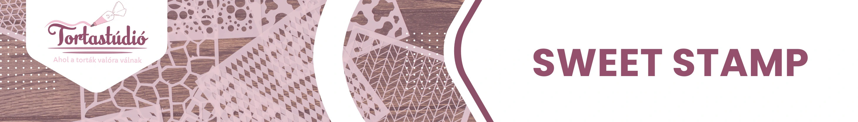 Sweet Stamp - tortafeliratok és díszítő bélyegzők fondanthoz