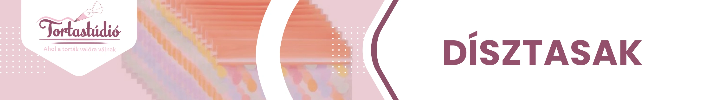 Dísztasak sütemények, bonbonok és apró ajándékok számára