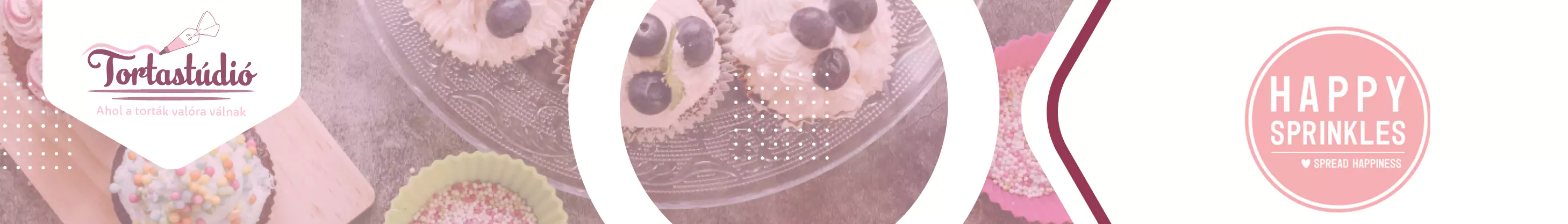 Happy Sprinkles – színes tortadíszítő gyöngyök és szóratok
