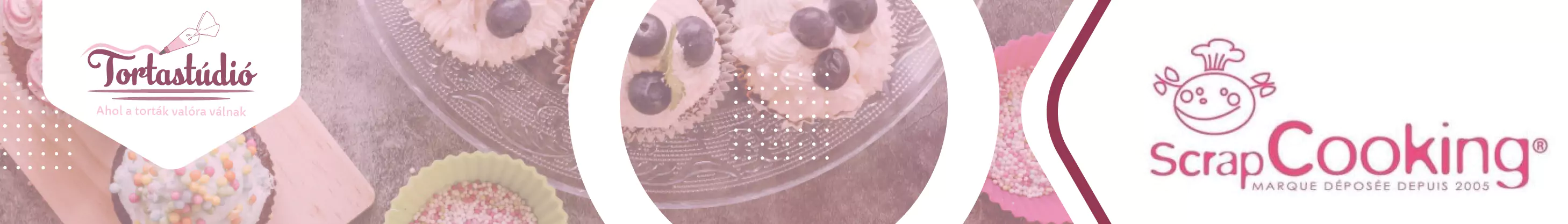 ScrapCooking - kreatív cukrászati formák és díszítő anyagok