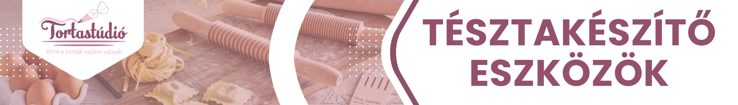 Tésztakészítő eszközök házi tészta és sütemény előkészítéséhez